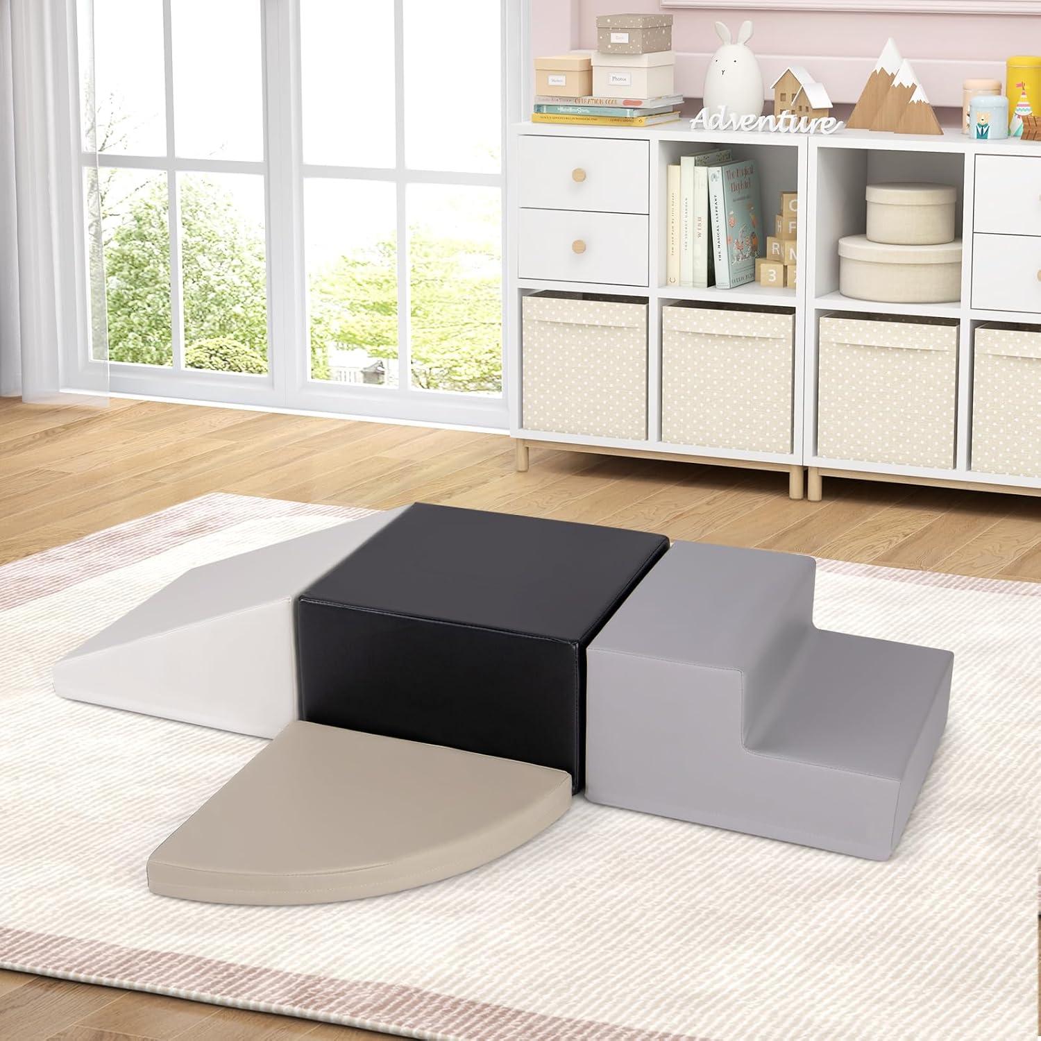 Conjunto de Juguetes de Escalada Costzon 4 Piezas para Niños