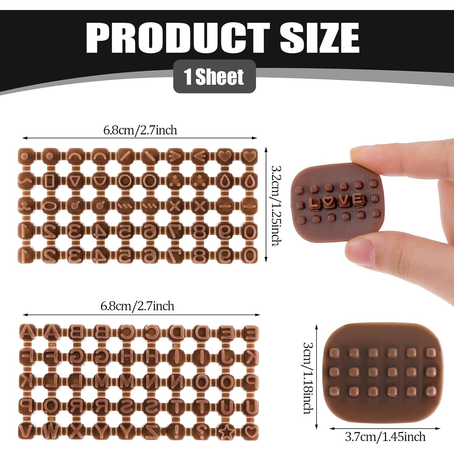 Juego de Sellos de Letras y Números Xthrotsenk 3 Piezas