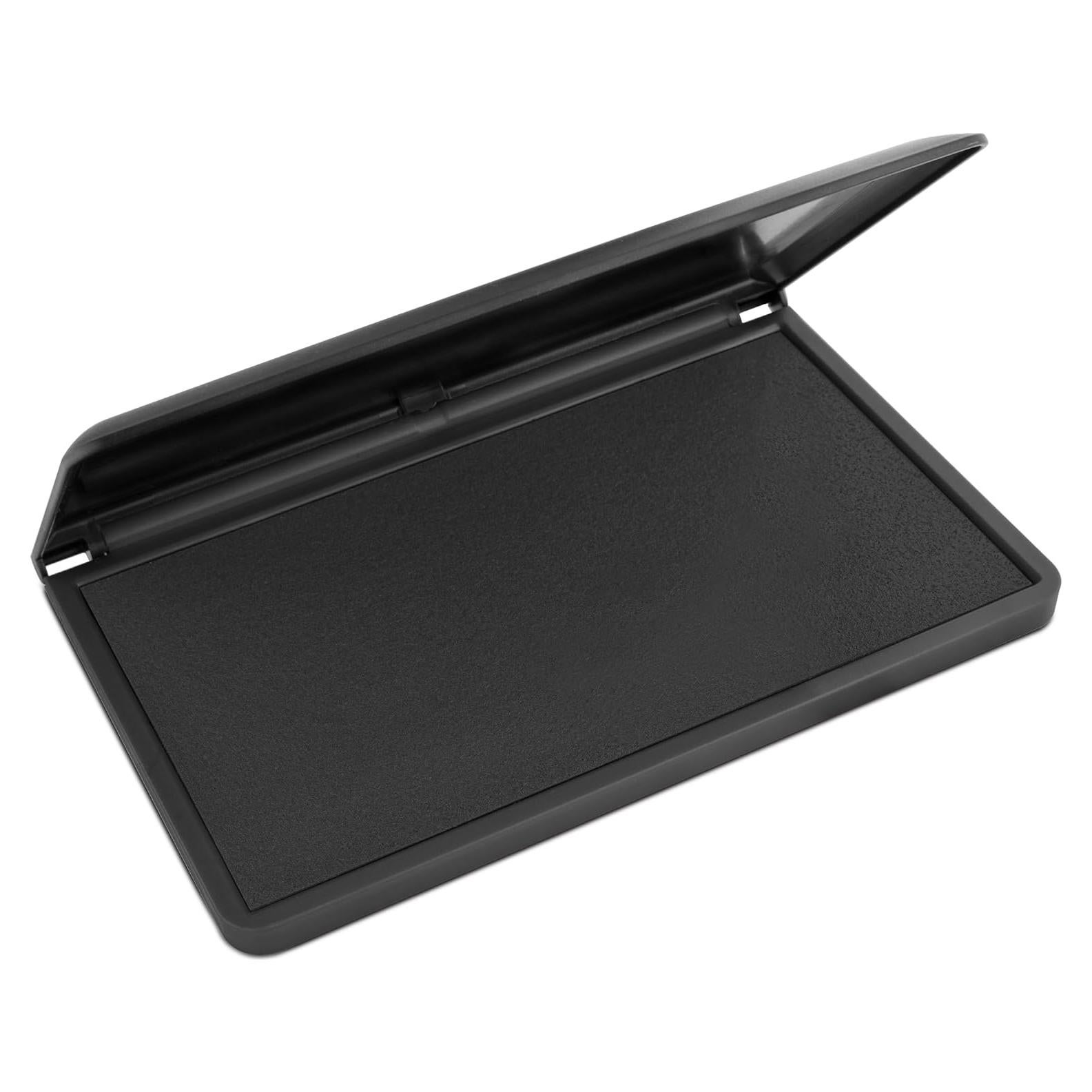 Almohadilla de Tinta Negra MaxMark Grande 8.89x15.88 cm