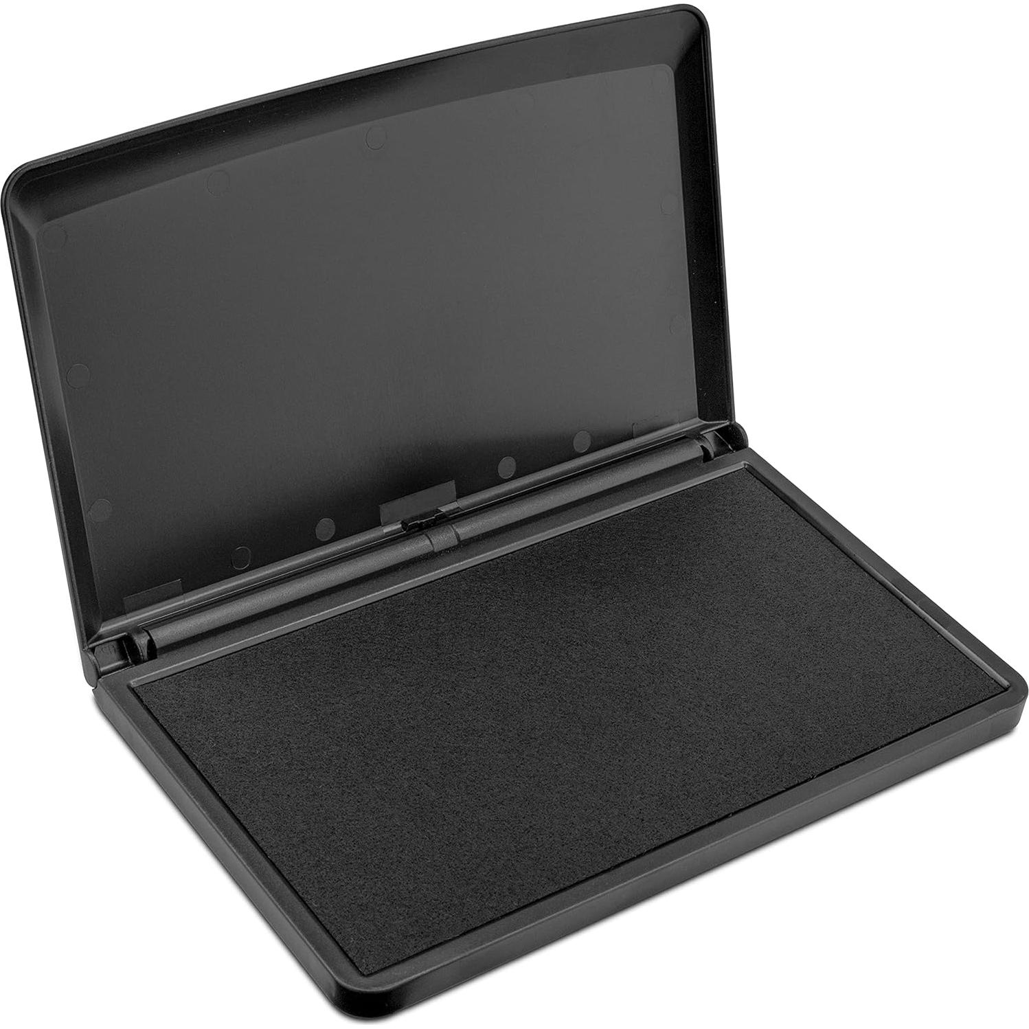 Almohadilla de Tinta Negra MaxMark Grande 8.89x15.88 cm