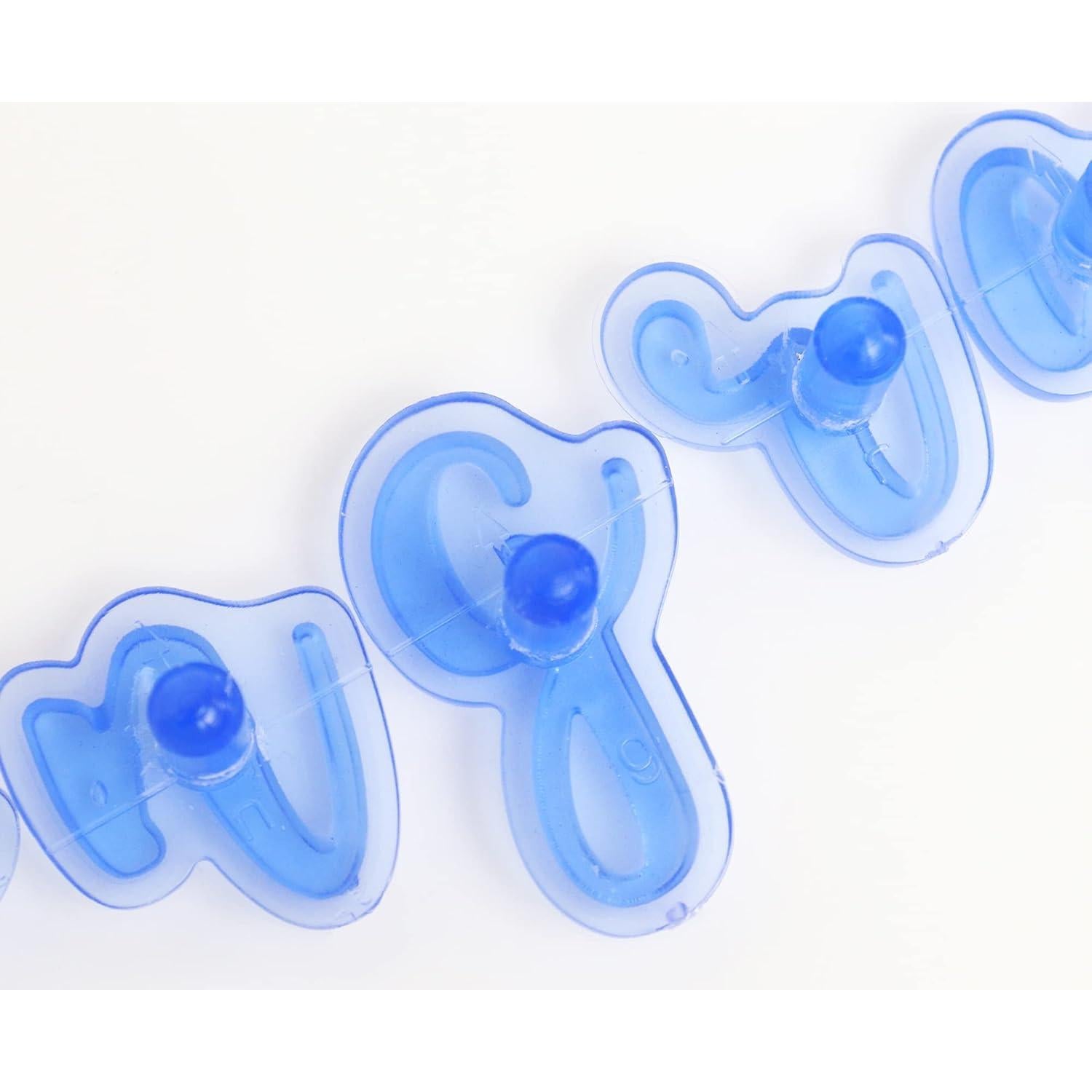 Conjunto de Sellos de Letras PME Fun Fonts 52 Piezas