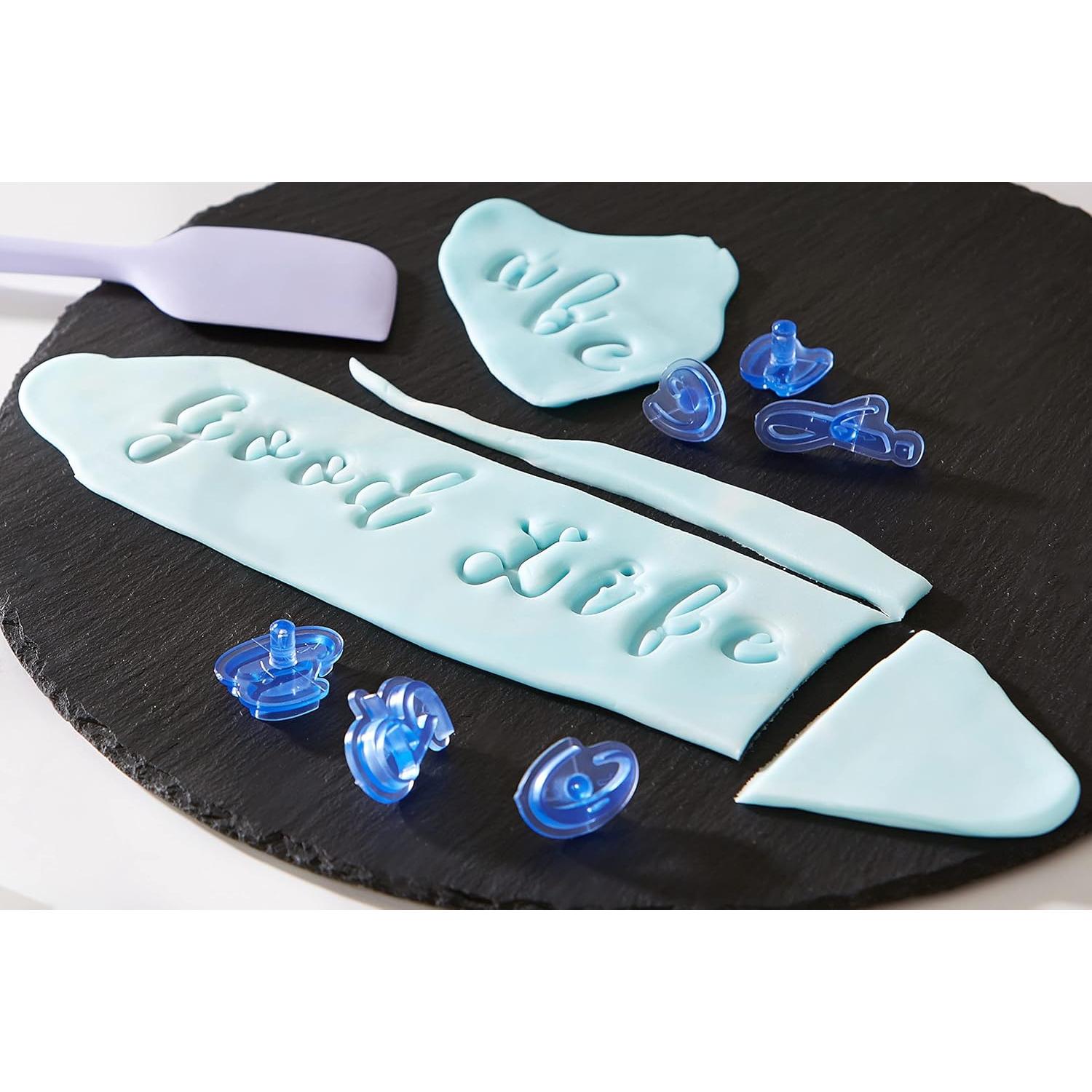 Conjunto de Sellos de Letras PME Fun Fonts 52 Piezas