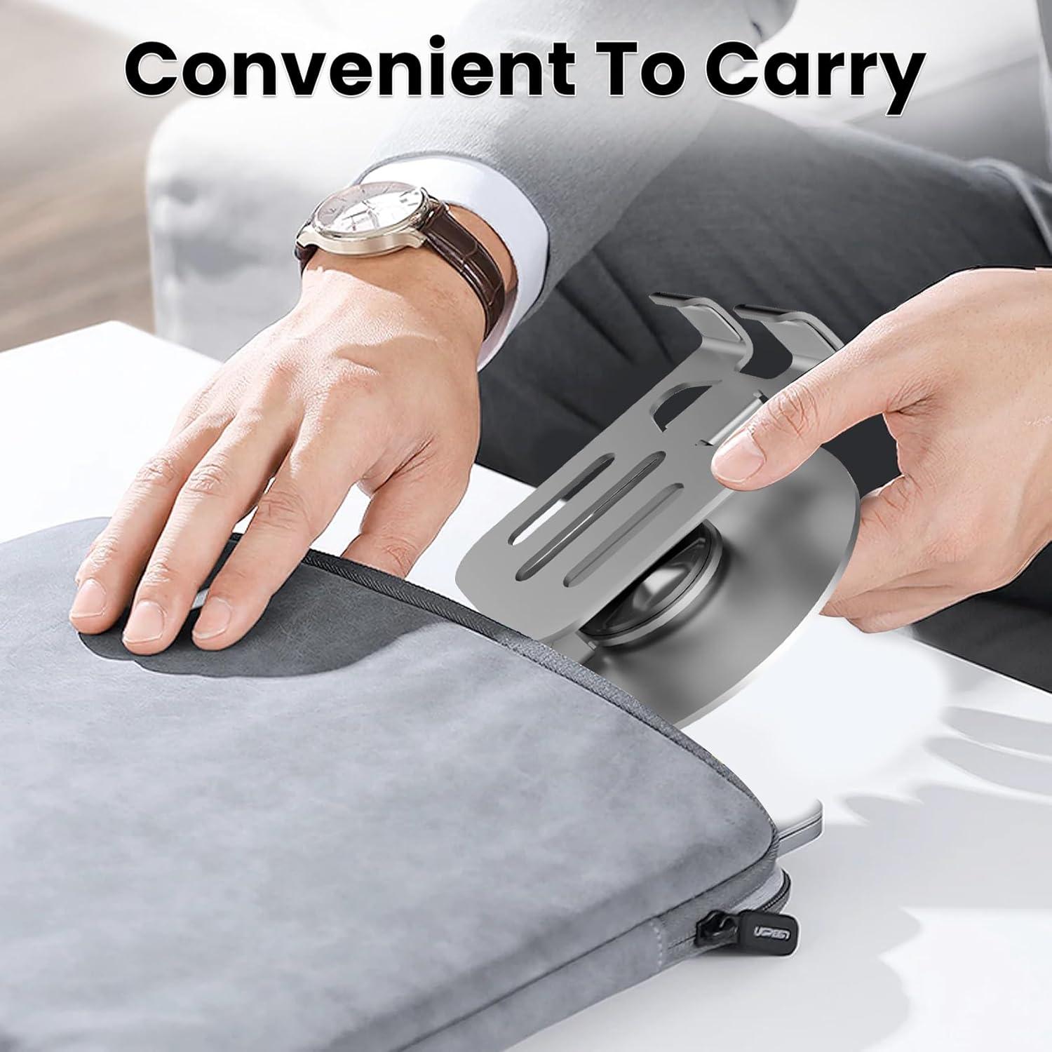 Soporte de Teléfono Lusosh Ajustable 360° Metal Gris