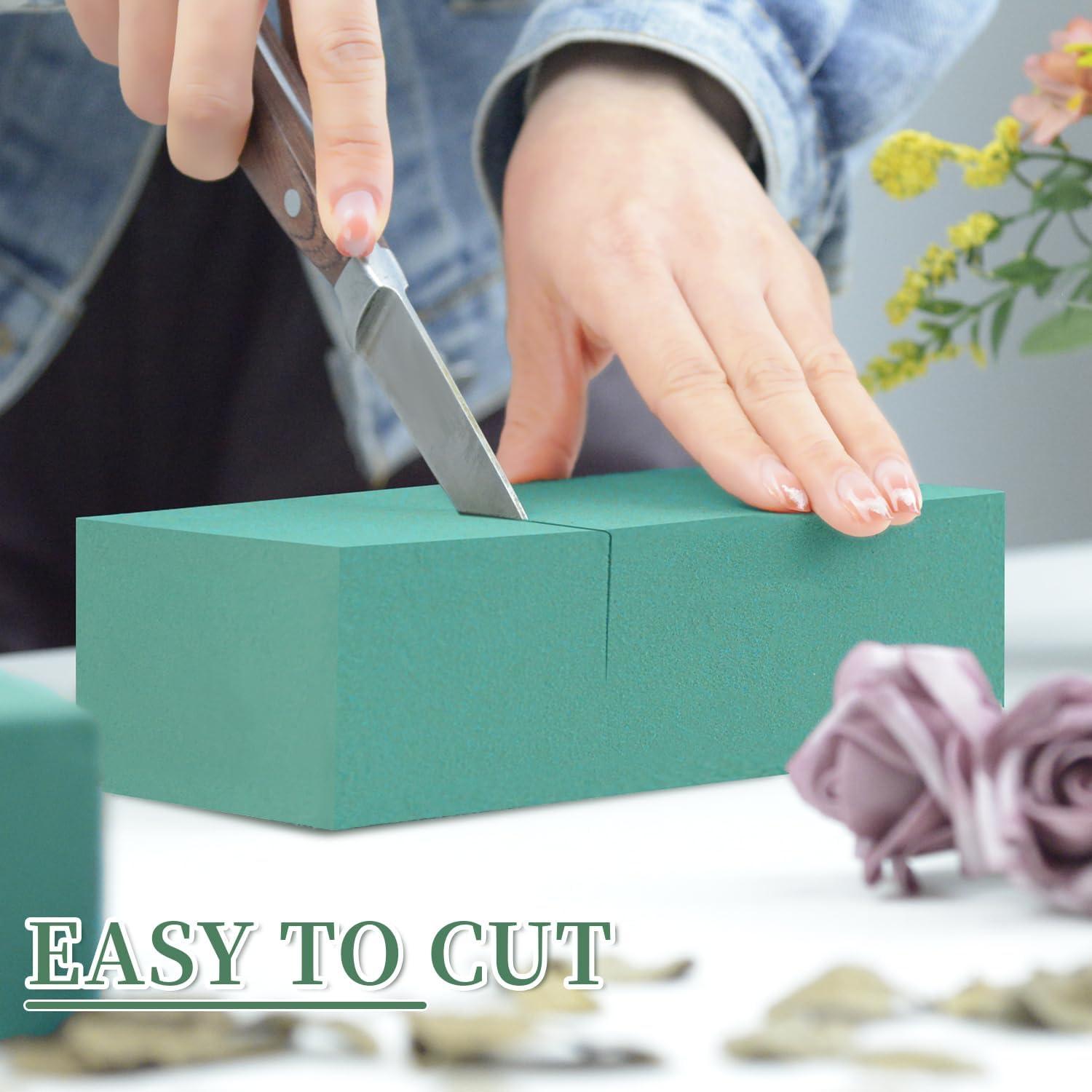 Bloques de Espuma Floral 4Pcs SUPKING 17.78x8.89x5.08cm