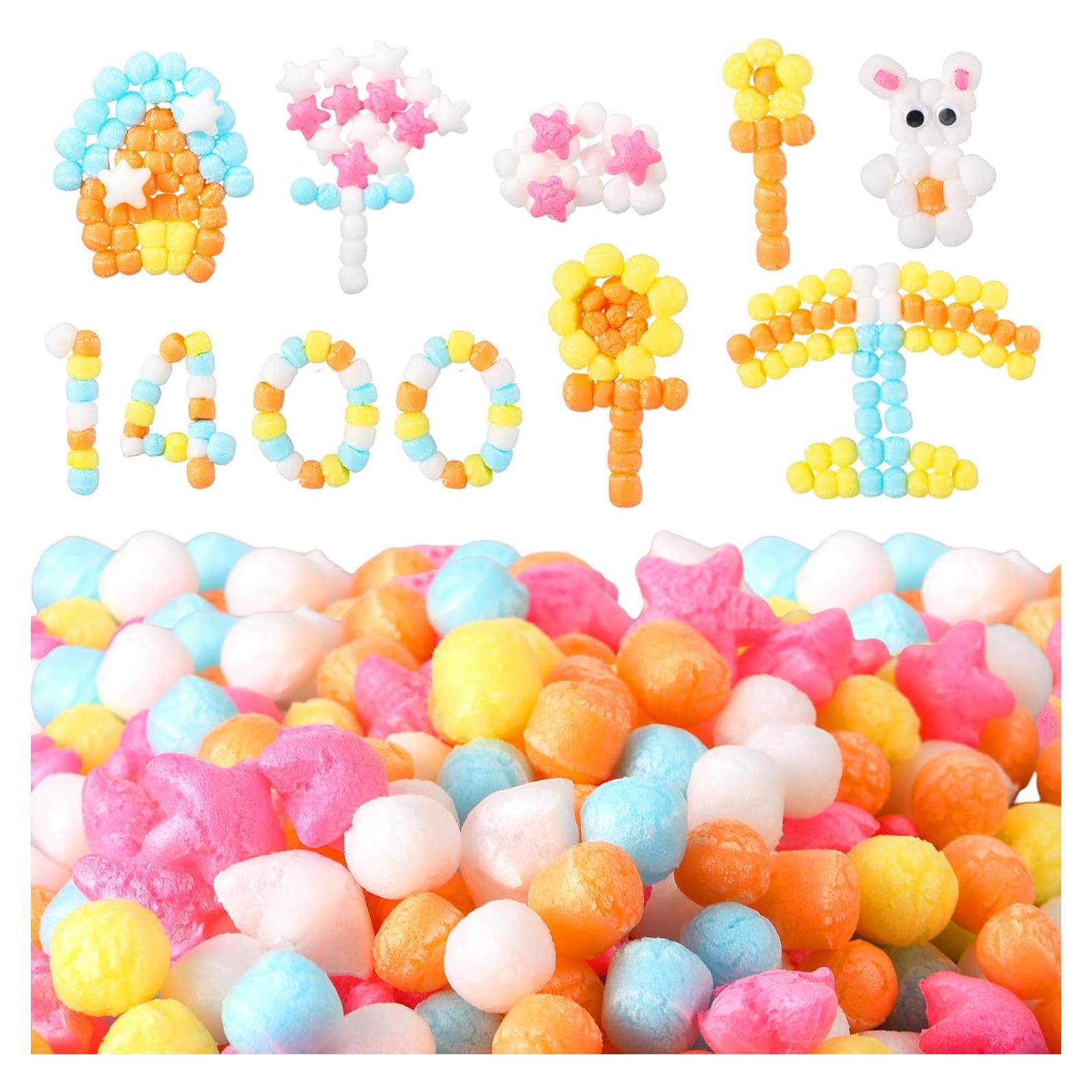 Kit de Manualidades de Maíz de Espuma Junkin 1400 Piezas