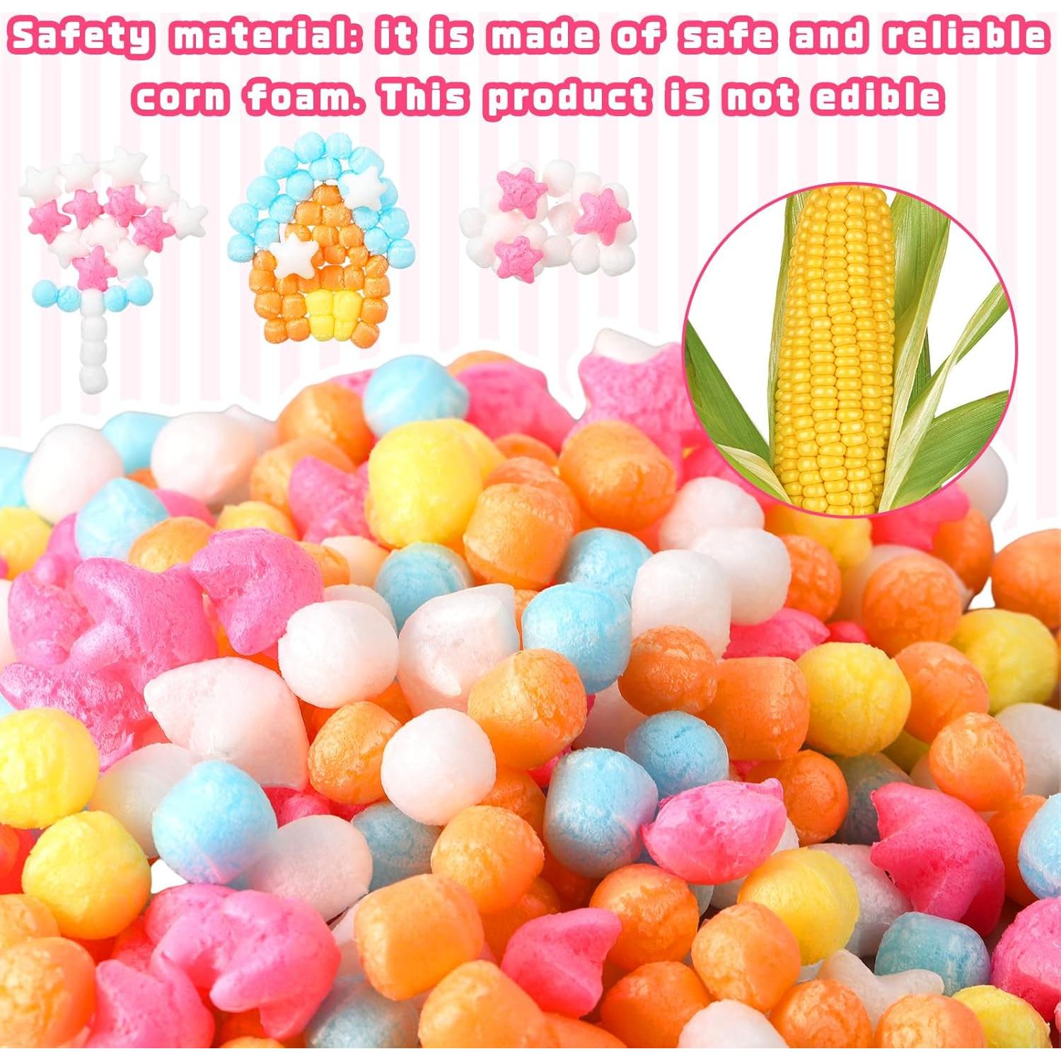 Kit de Manualidades de Maíz de Espuma Junkin 1400 Piezas