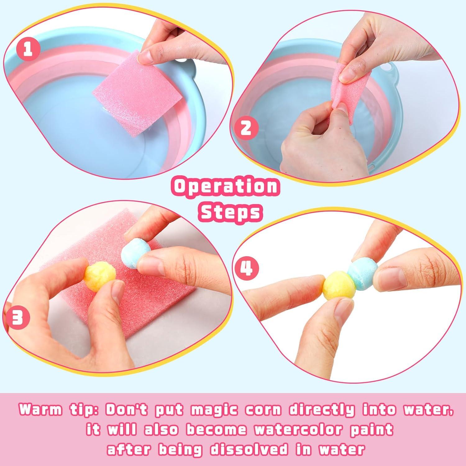 Kit de Manualidades de Maíz de Espuma Junkin 1400 Piezas