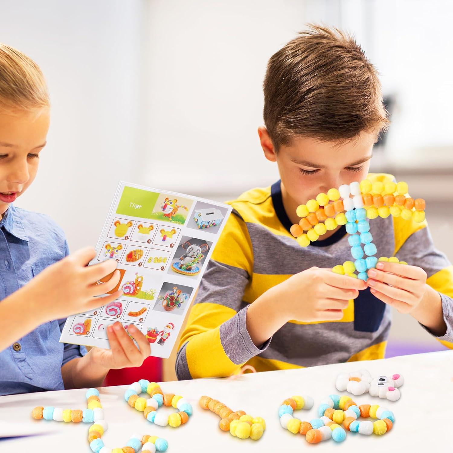 Kit de Manualidades de Maíz de Espuma Junkin 1400 Piezas