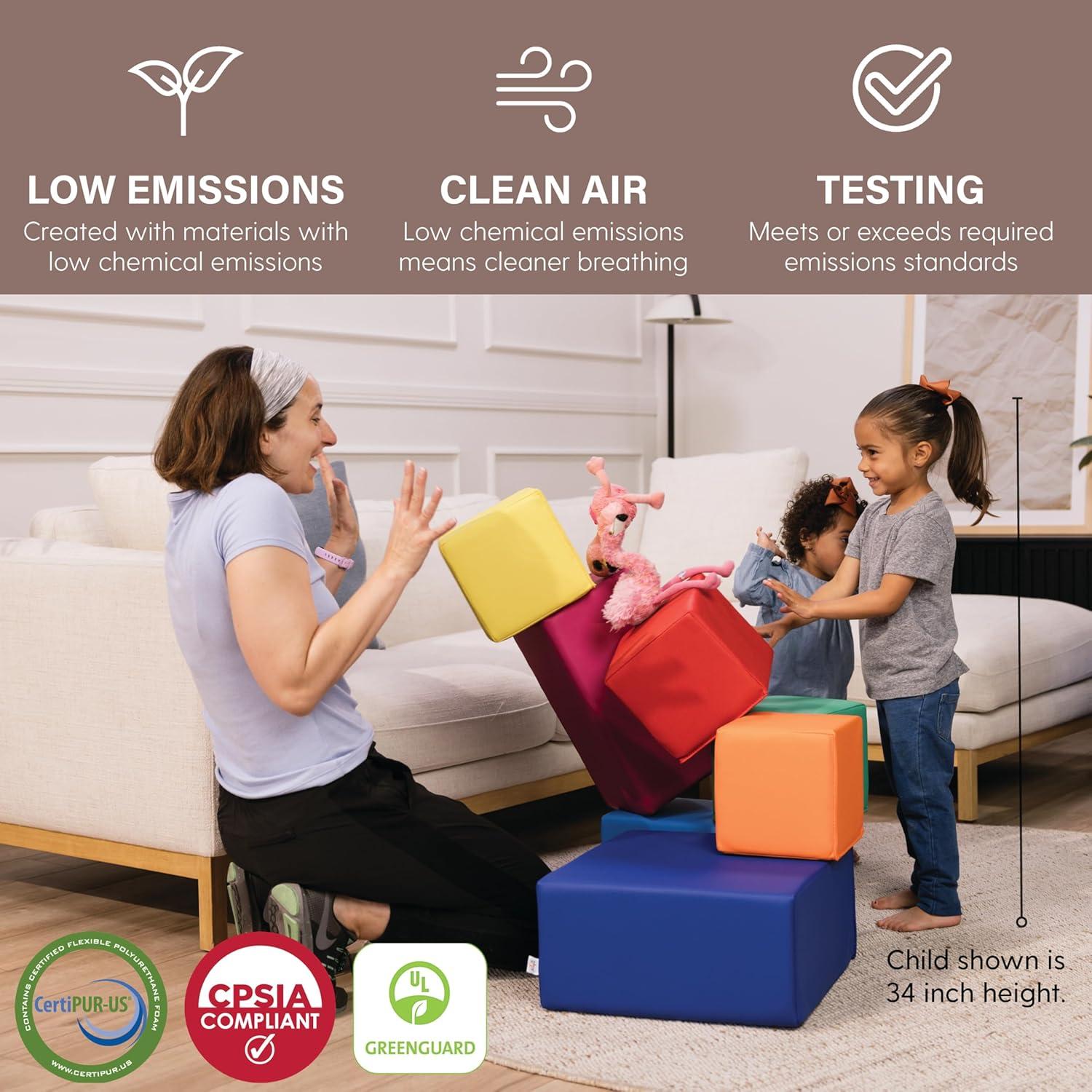 Juego de Bloques de Construcción FDP SoftScape 7 Piezas