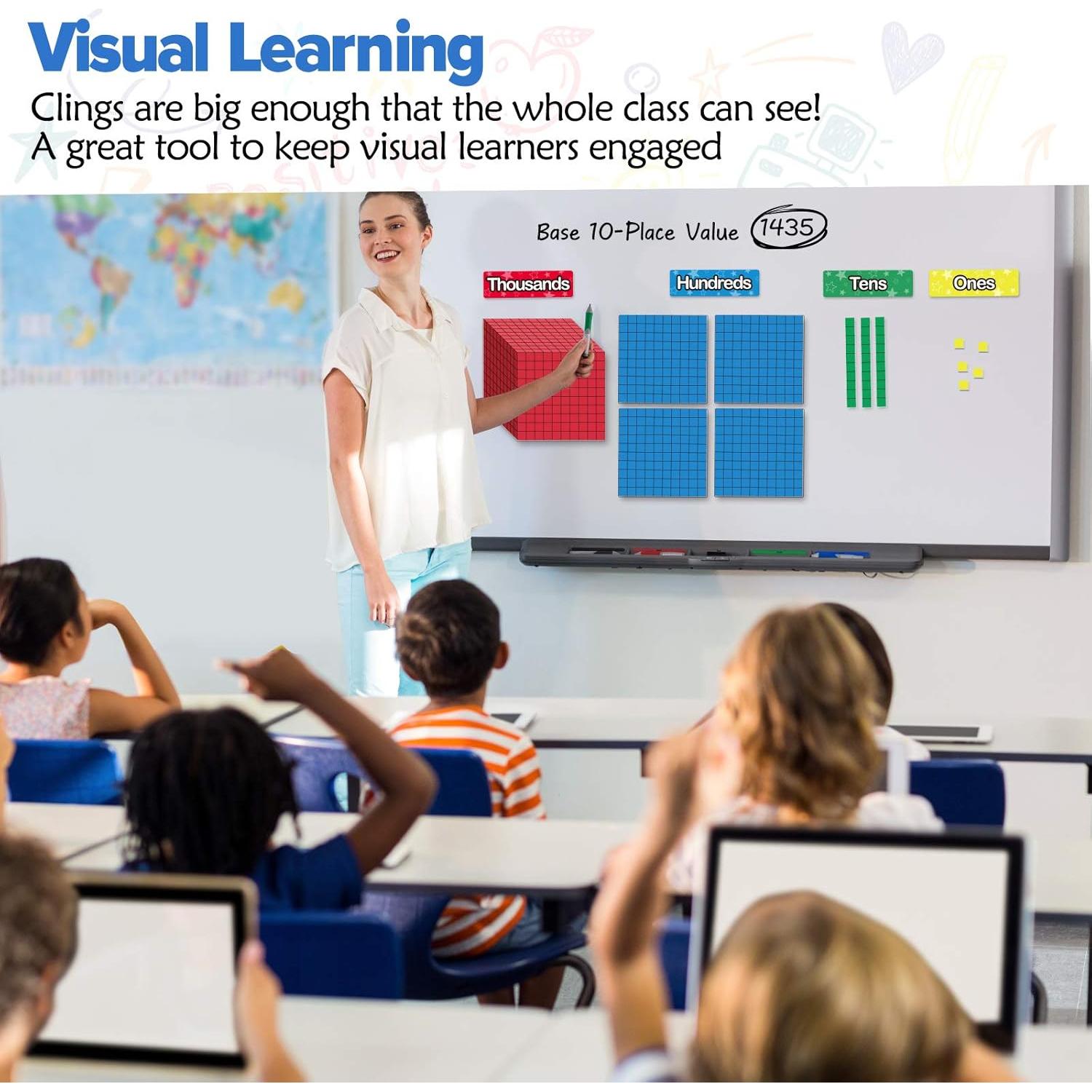 Bloques Magnéticos Base Diez Torlam 131 PCS para Primaria