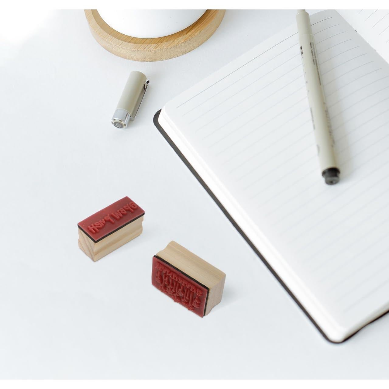 Juego de Sellos de Madera EXCEART para Scrapbooking DIY