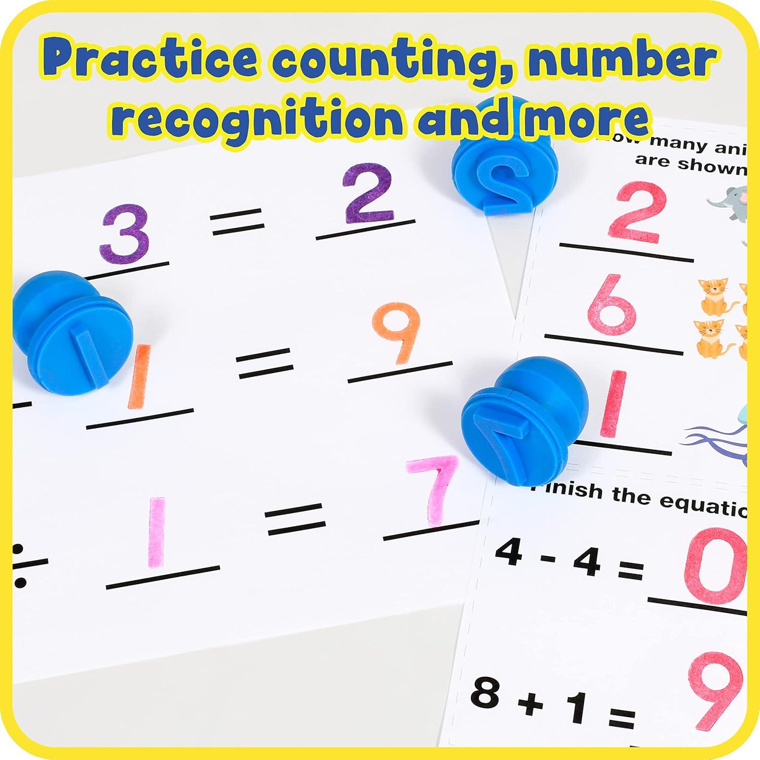 Set de Sellos de Pintura y Masa Learning Advantage 10 Piezas