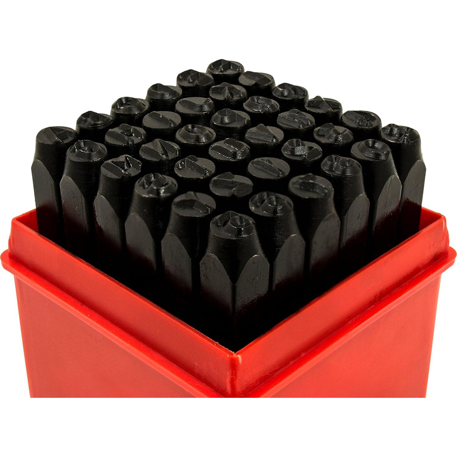 Juego de Troqueles de Letras y Números Bastex 36PC Acero