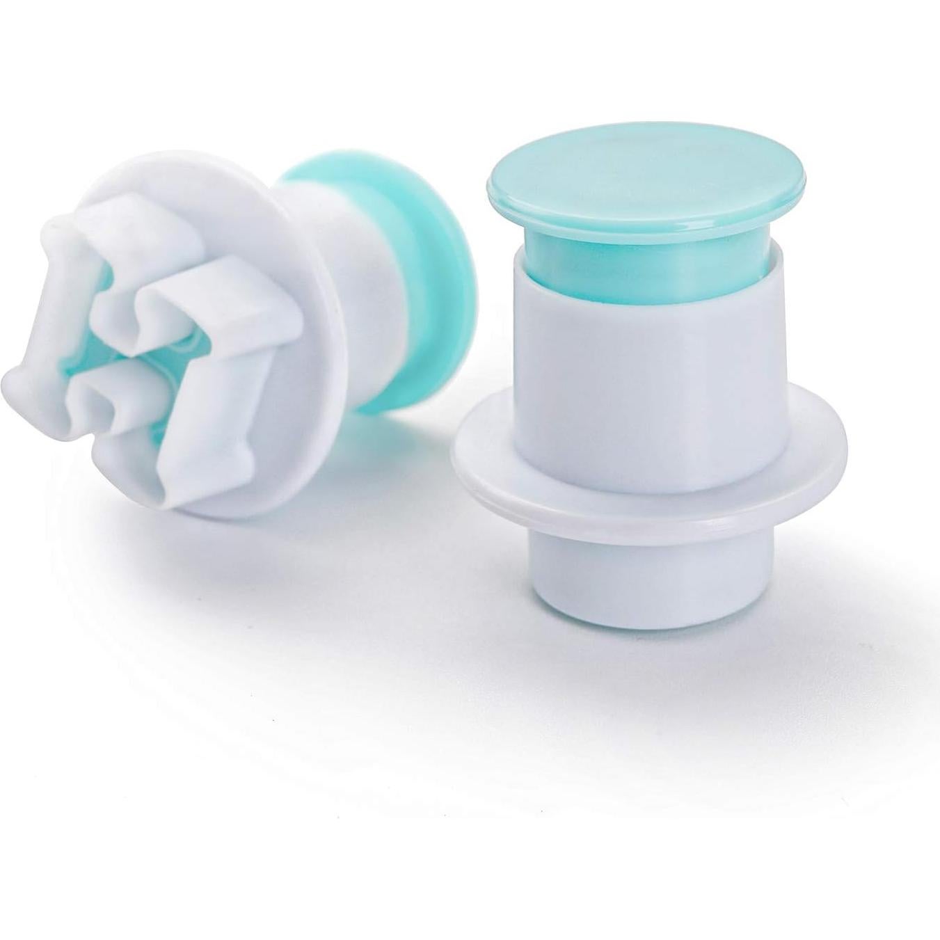 Cortadores de Letras y Números Suwimut 62 Piezas para Fondant