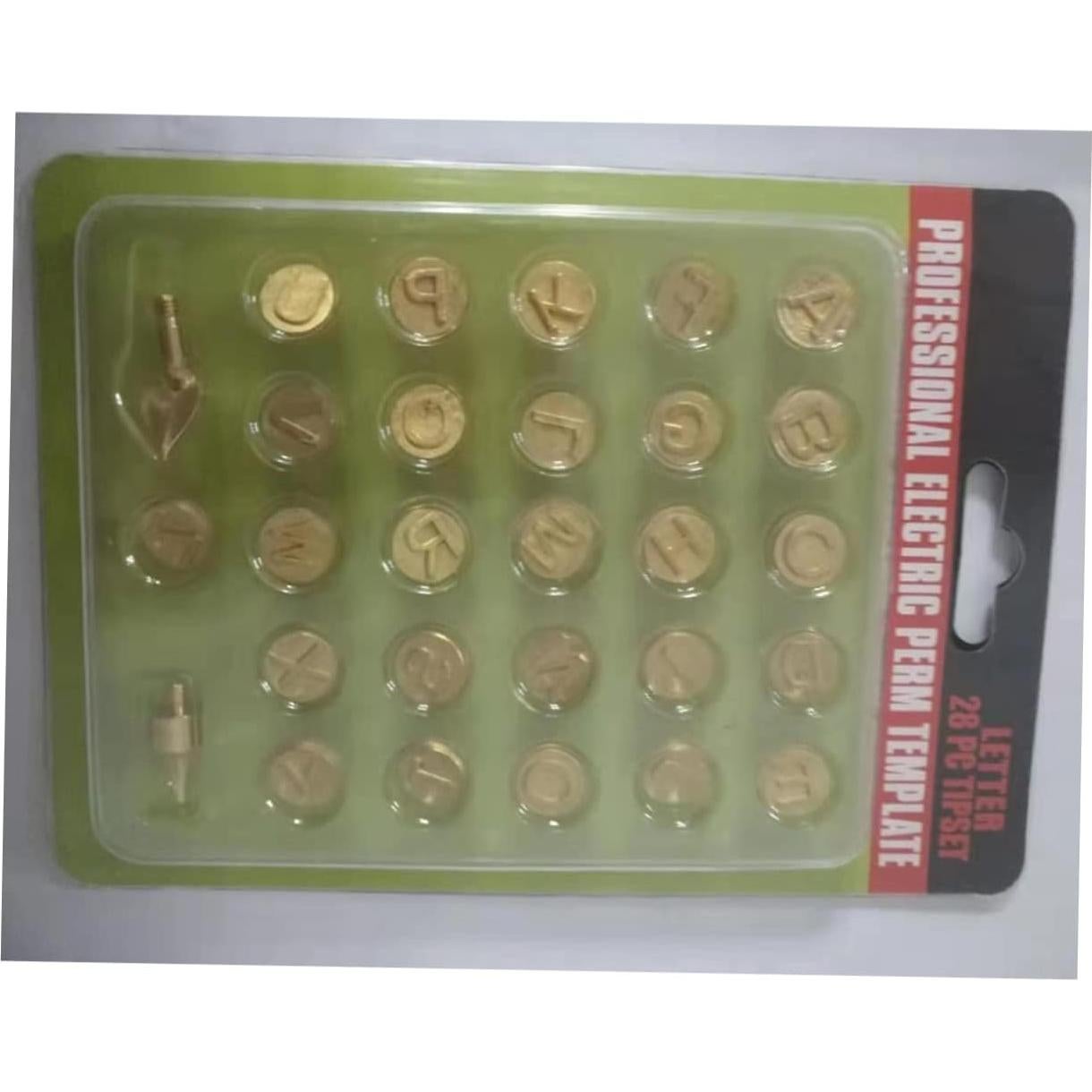 Juego de 26 Letras para Grabado de Madera Operitacx