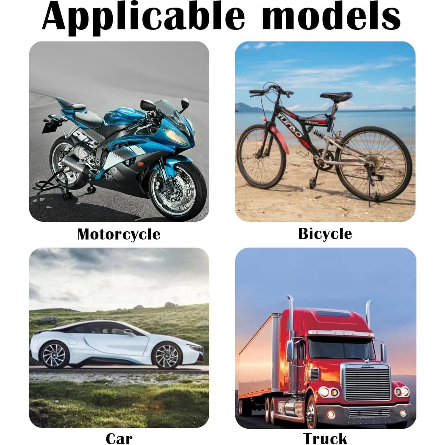 8 Tapones de Válvula de Neumático OSIFIT Luminosa Rosa