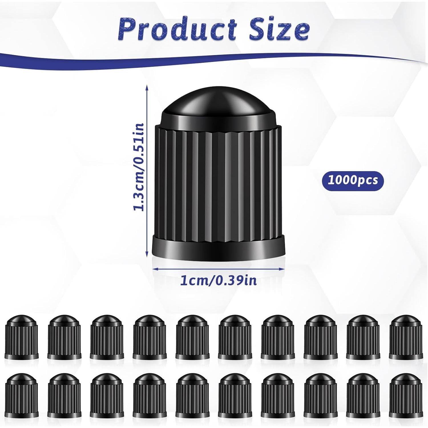 Paquete de 1000 Tapas de Válvula Neumático SynHHergyx