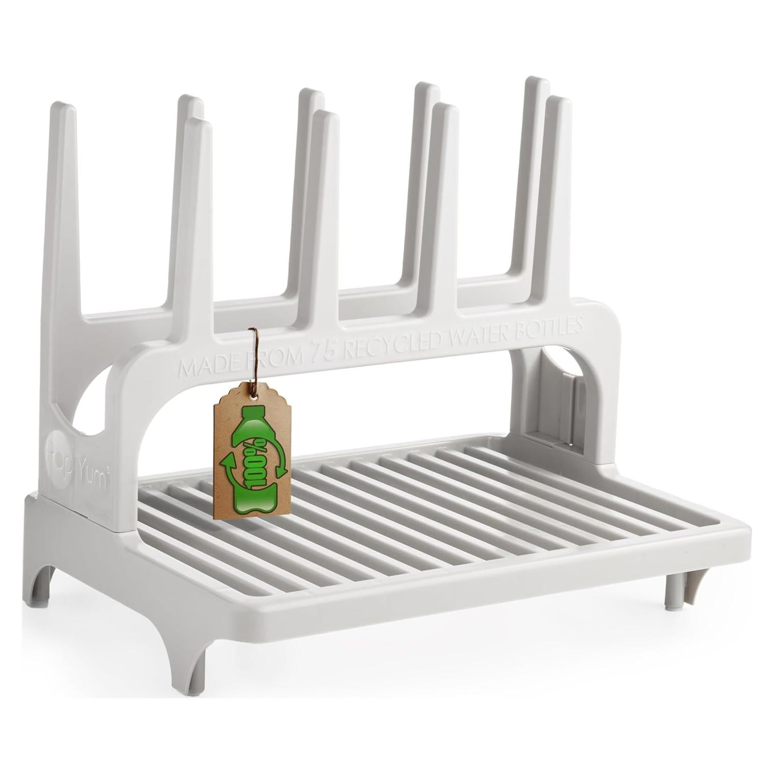 Soporte de Secado PopYum Gris Seattle 100% Reciclado 25.4x34.3cm