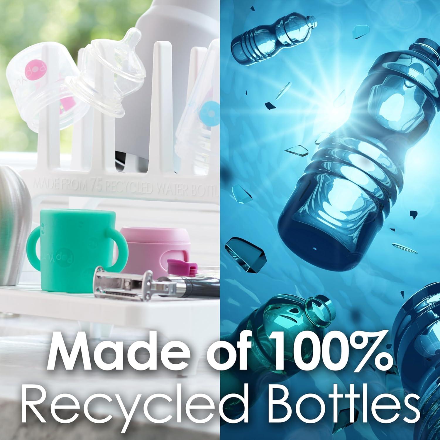 Soporte de Secado PopYum Gris Seattle 100% Reciclado 25.4x34.3cm