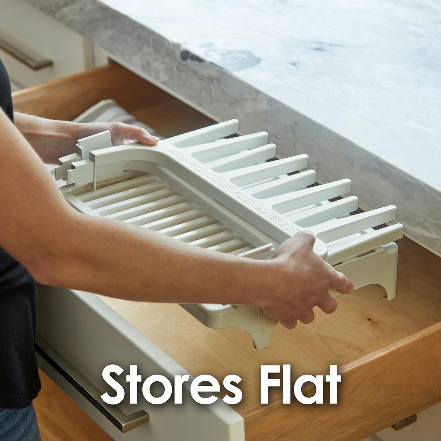 Soporte de Secado PopYum Gris Seattle 100% Reciclado 25.4x34.3cm