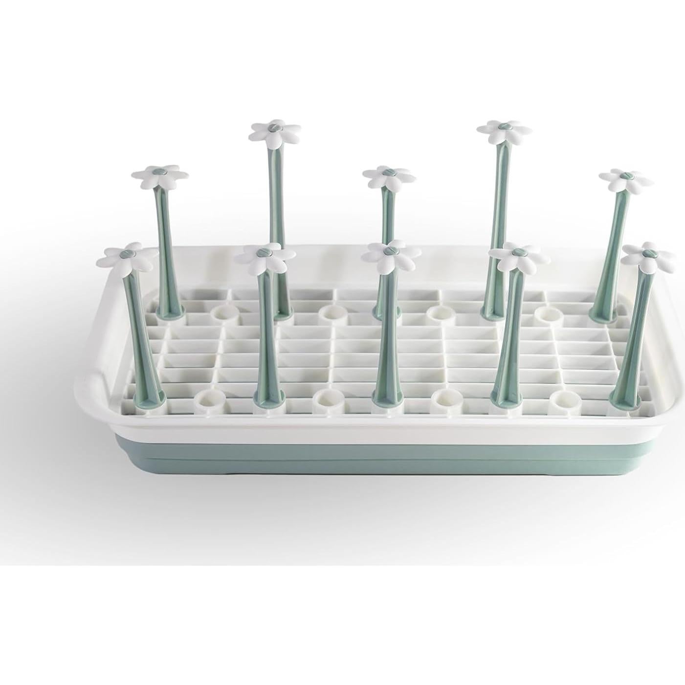 Secador de Botellas L-WASH Grande Plegable para Vasos y Bebés