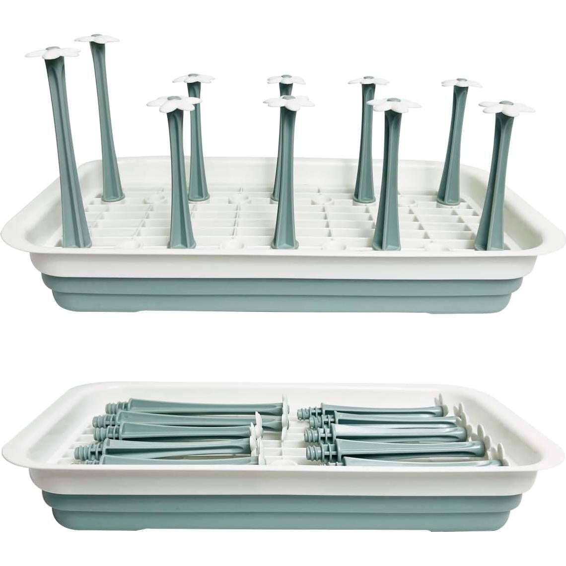 Secador de Botellas L-WASH Grande Plegable para Vasos y Bebés