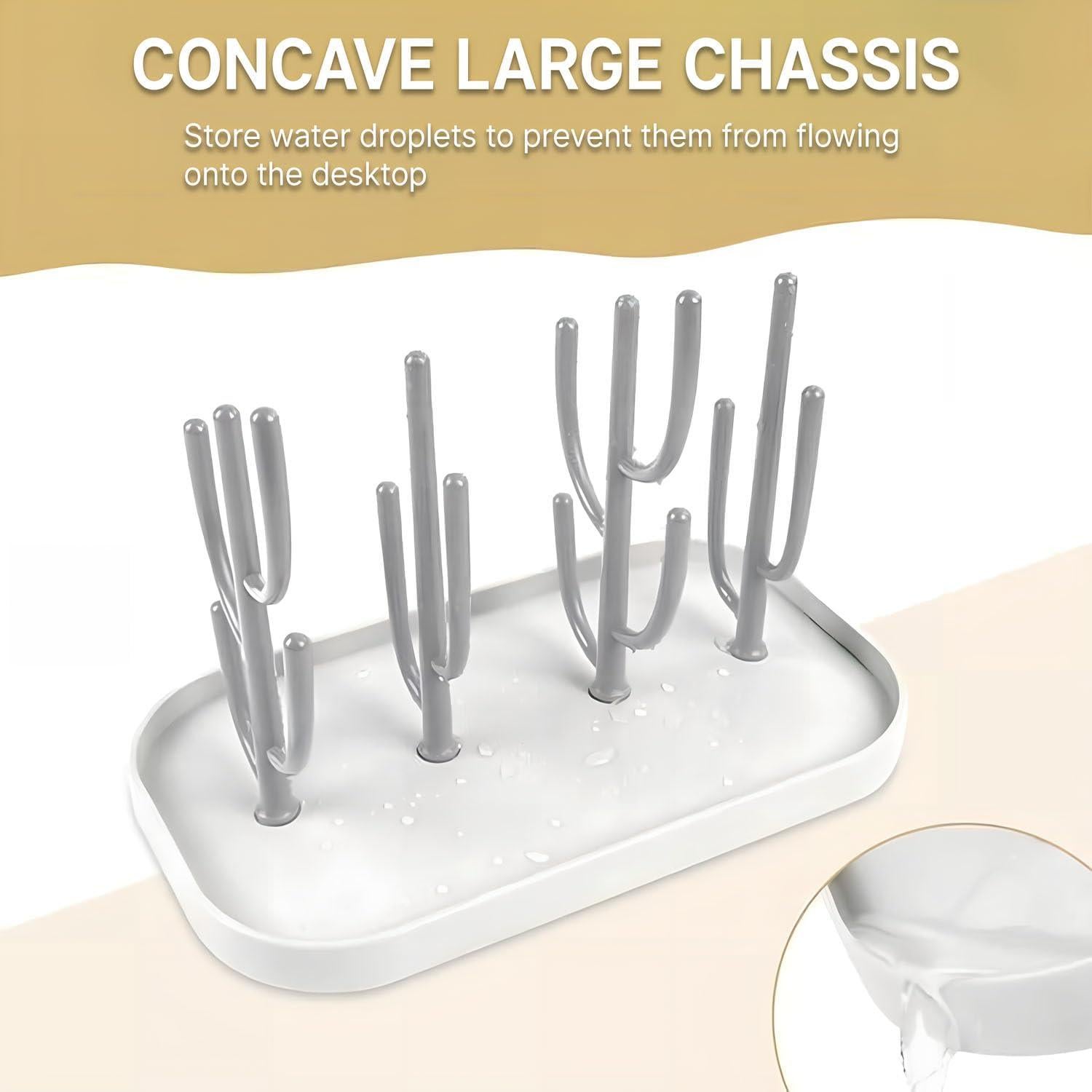 Soporte para Secado de Biberones Qiifaiikooii Desmontable 14 Soportes