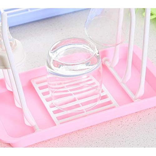 Estante para Secar Biberones WOIWO Rosa 24.3x18 cm