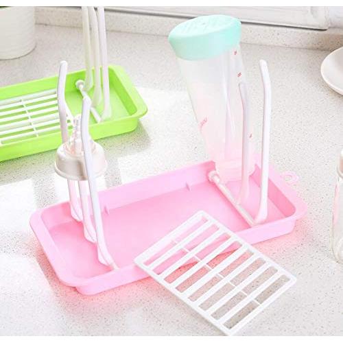 Estante para Secar Biberones WOIWO Rosa 24.3x18 cm