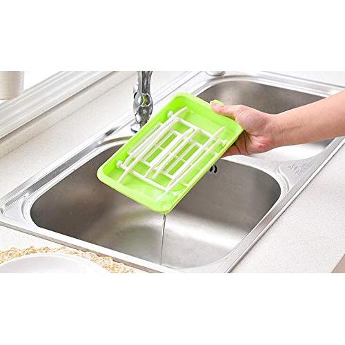 Estante para Secar Biberones WOIWO Rosa 24.3x18 cm