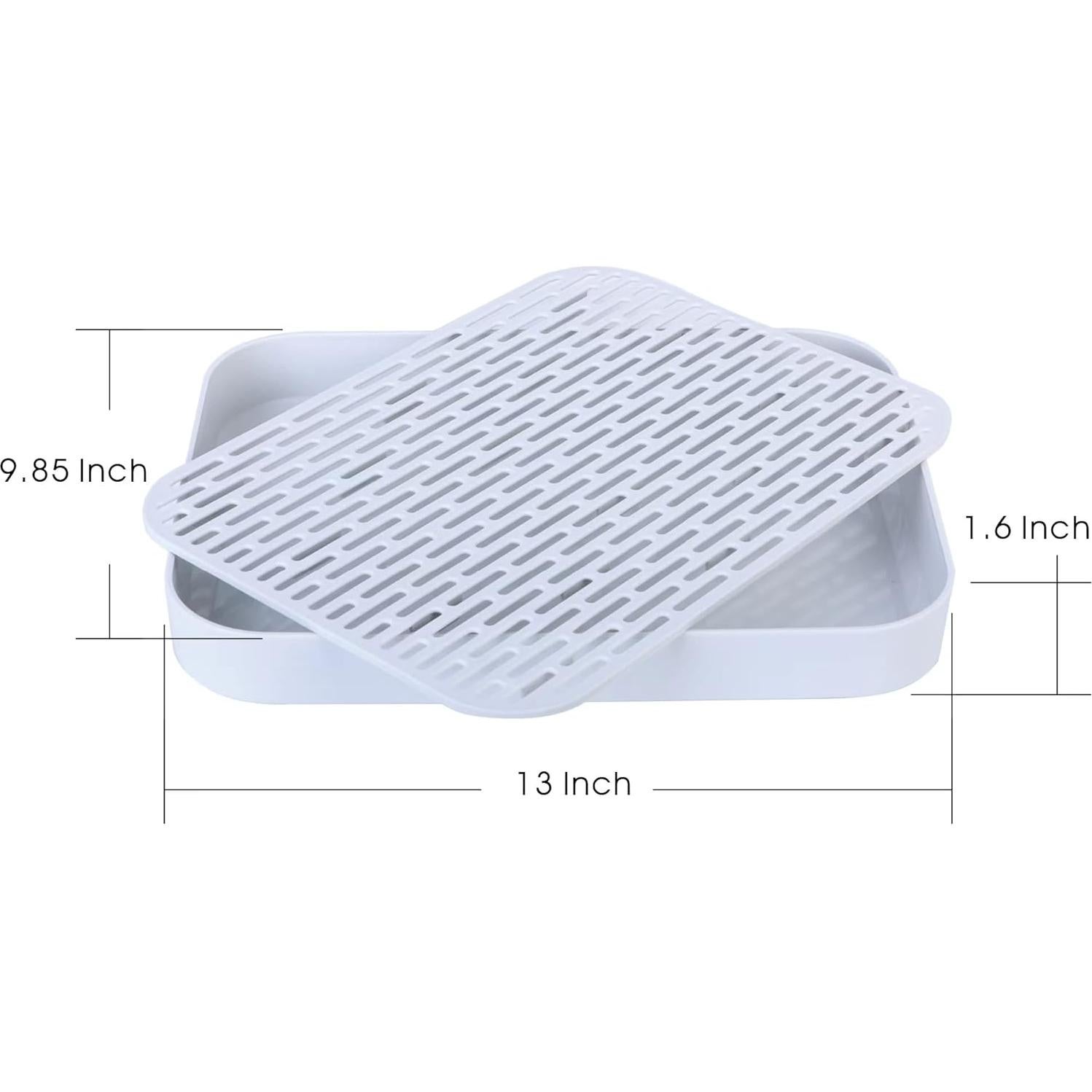 Estante Secador de Tazas Zosenley 2 Niveles con Bandeja Drenaje