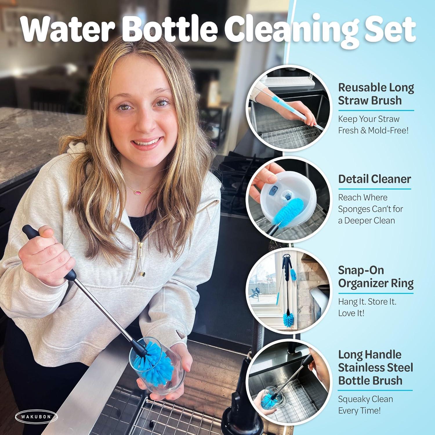 Soporte para Secado de Botellas WAKUBON - Acero Blanco 2 Niveles