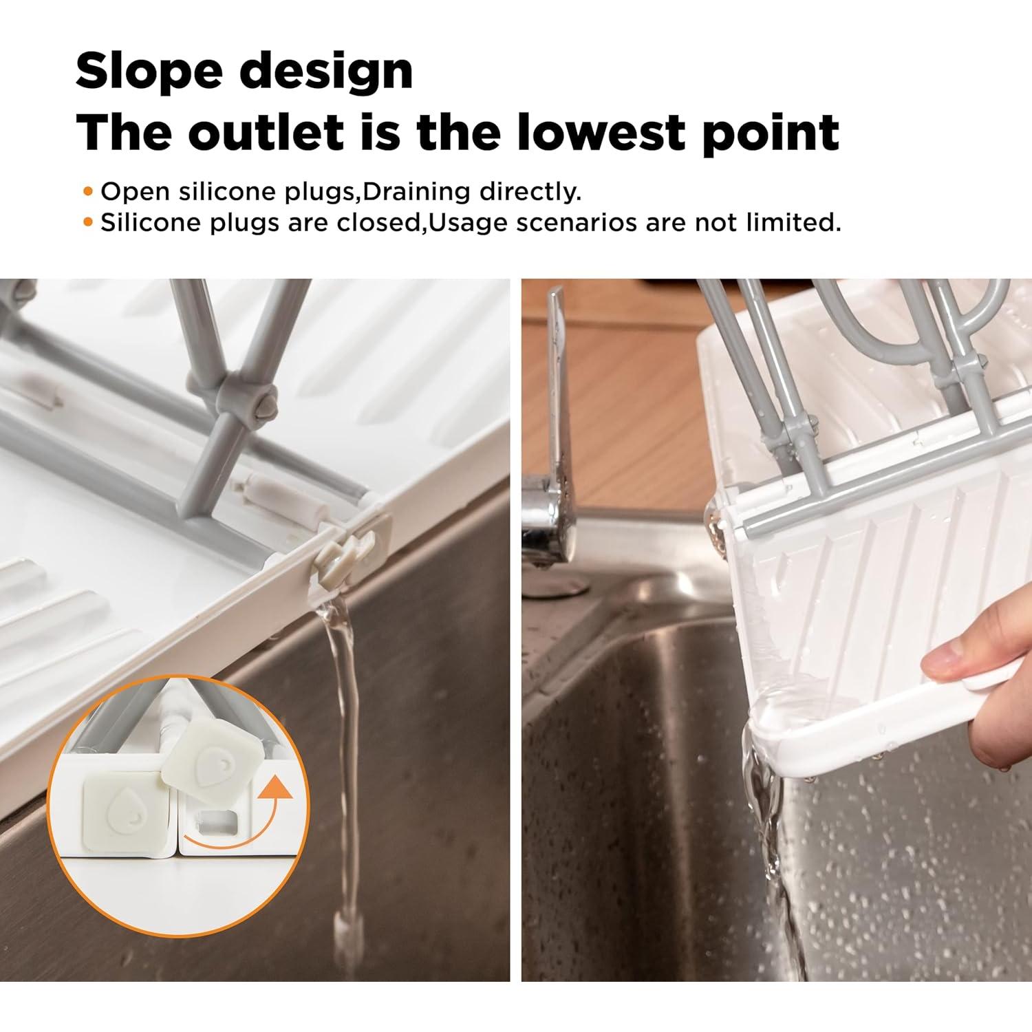 Soporte Plegable para Secar Biberones YOTIME Blanco 44.3x18.2cm