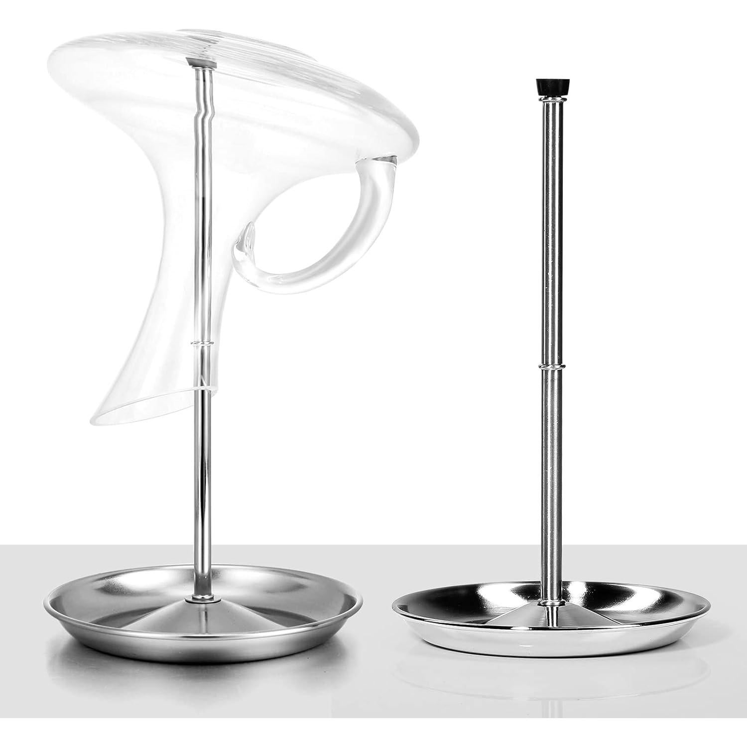 Soporte para Secar Decantadores de Vino Drincarier Acero Inoxidable