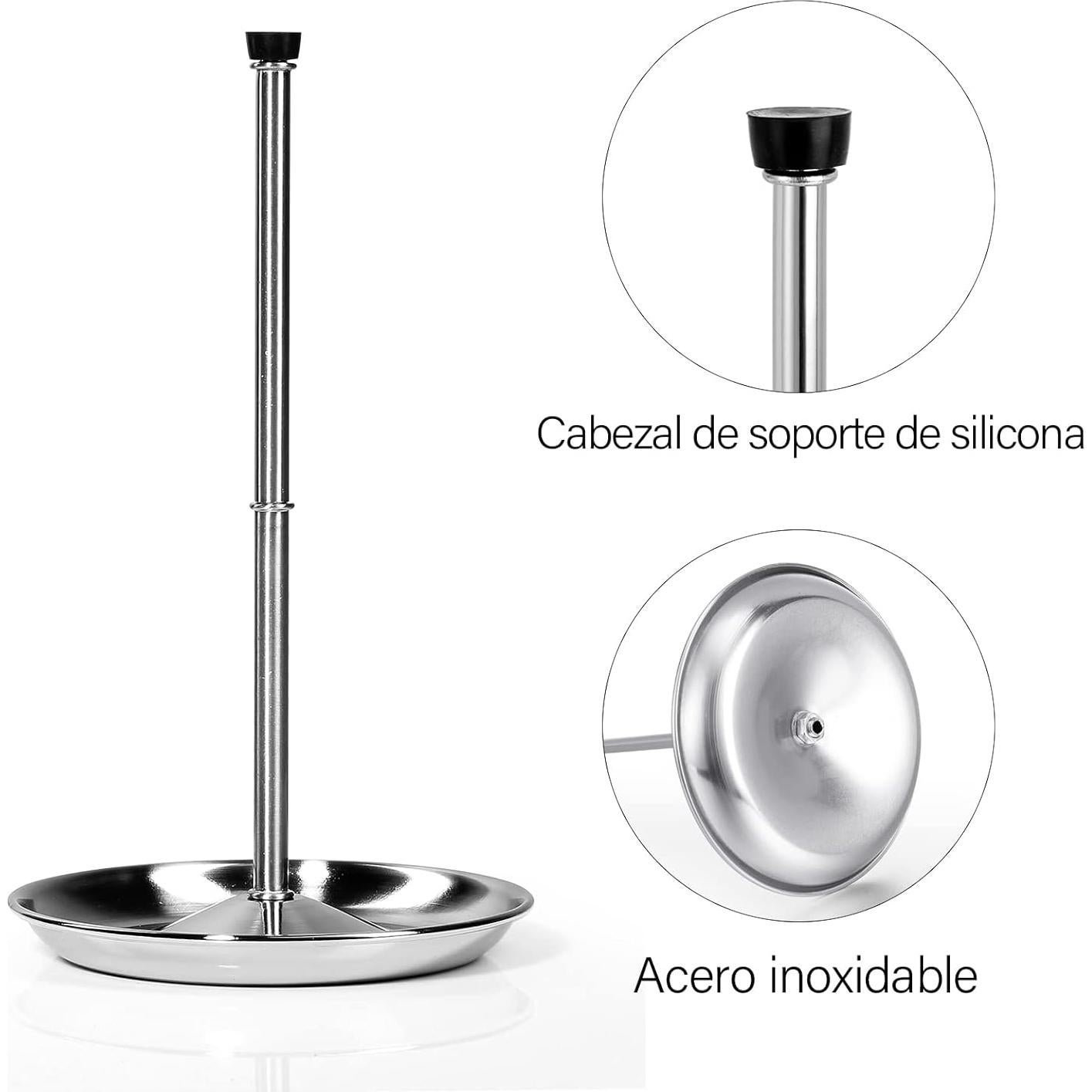 Soporte para Secar Decantadores de Vino Drincarier Acero Inoxidable