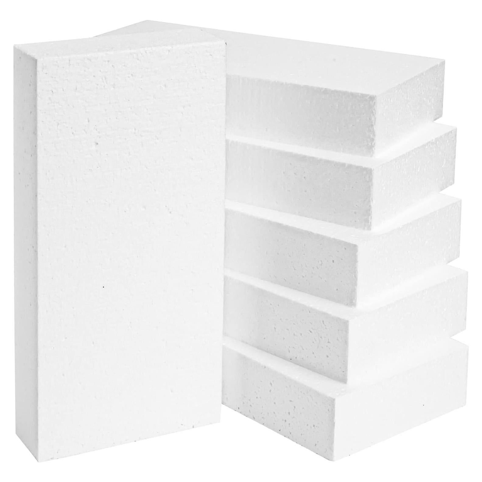 Bloques de Espuma Rectangulares Juvale 30.5x15.2x5.1cm Paquete de 6