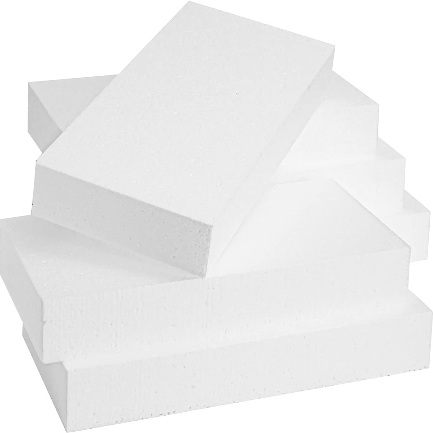 Bloques de Espuma Rectangulares Juvale 30.5x15.2x5.1cm Paquete de 6