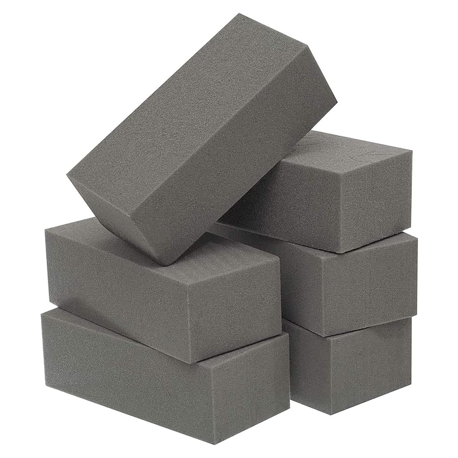 Bloques de Espuma Floral Secos Crafare 6 Piezas 22.9x11x6.9 cm