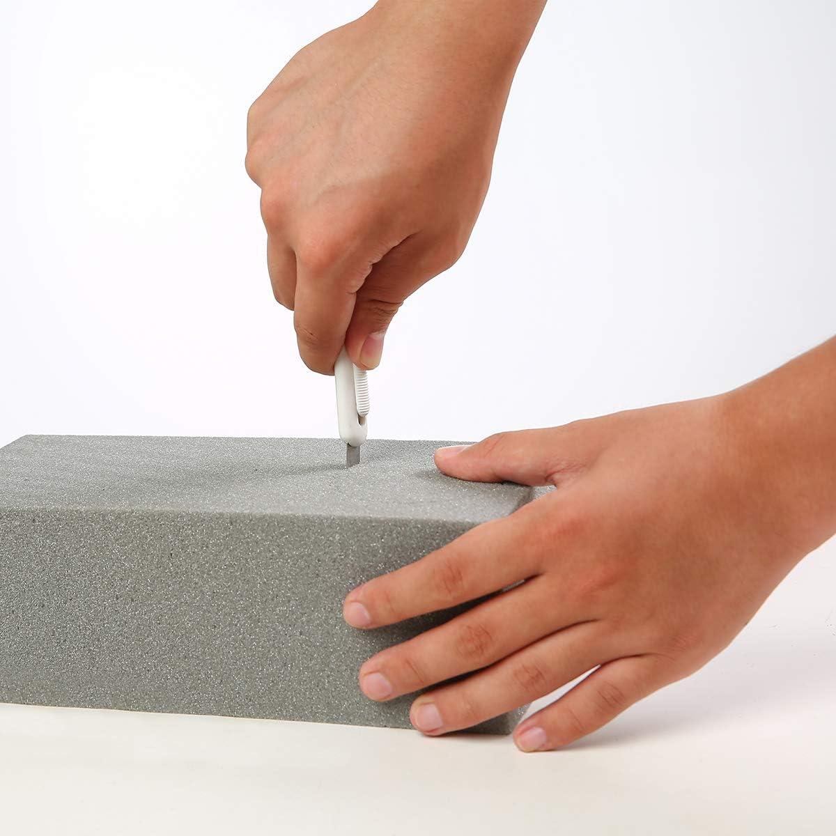 Bloques de Espuma Floral Secos Crafare 6 Piezas 22.9x11x6.9 cm