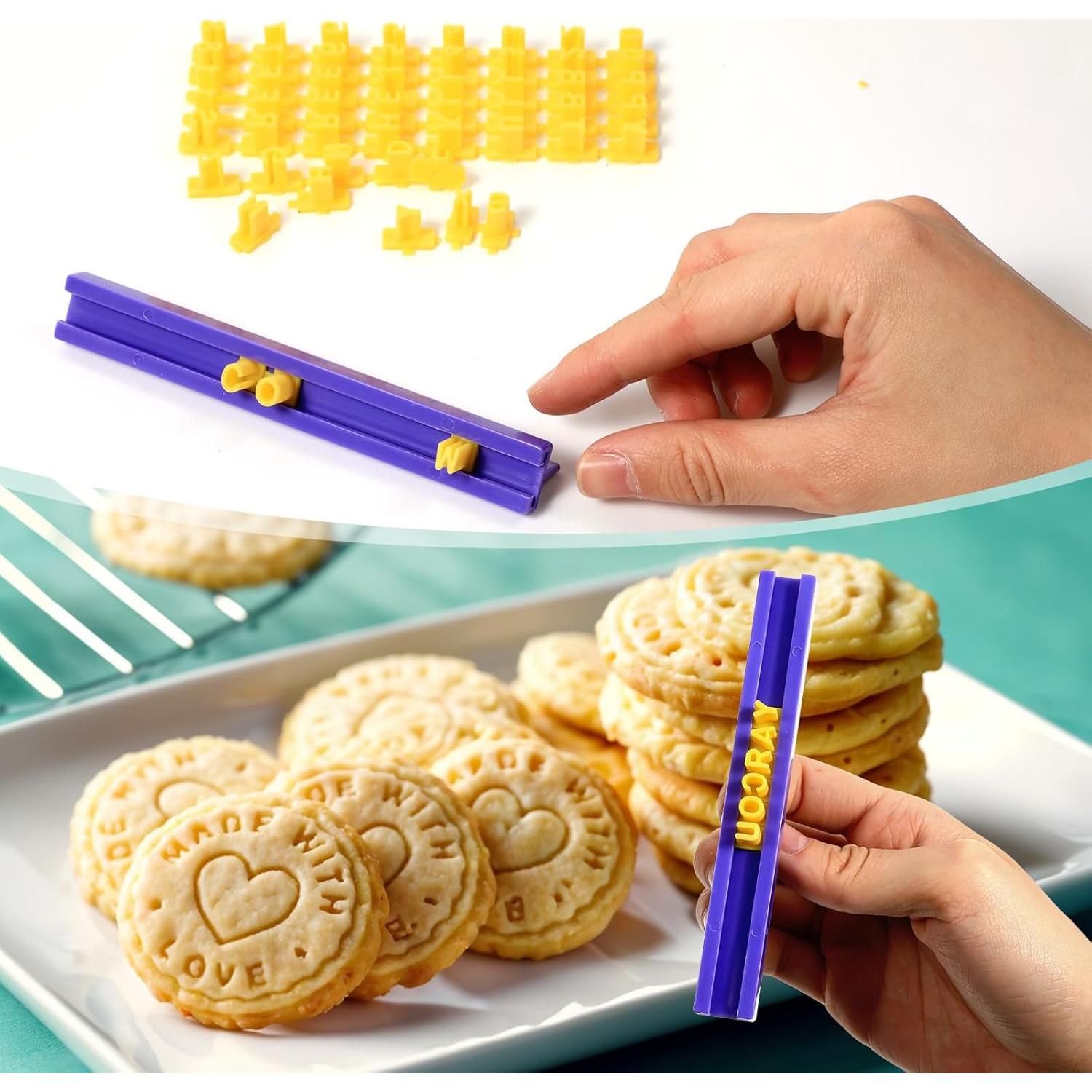 Sellos de Letras de Arcilla Xthrotsenk - 72 Piezas, 12.7cm