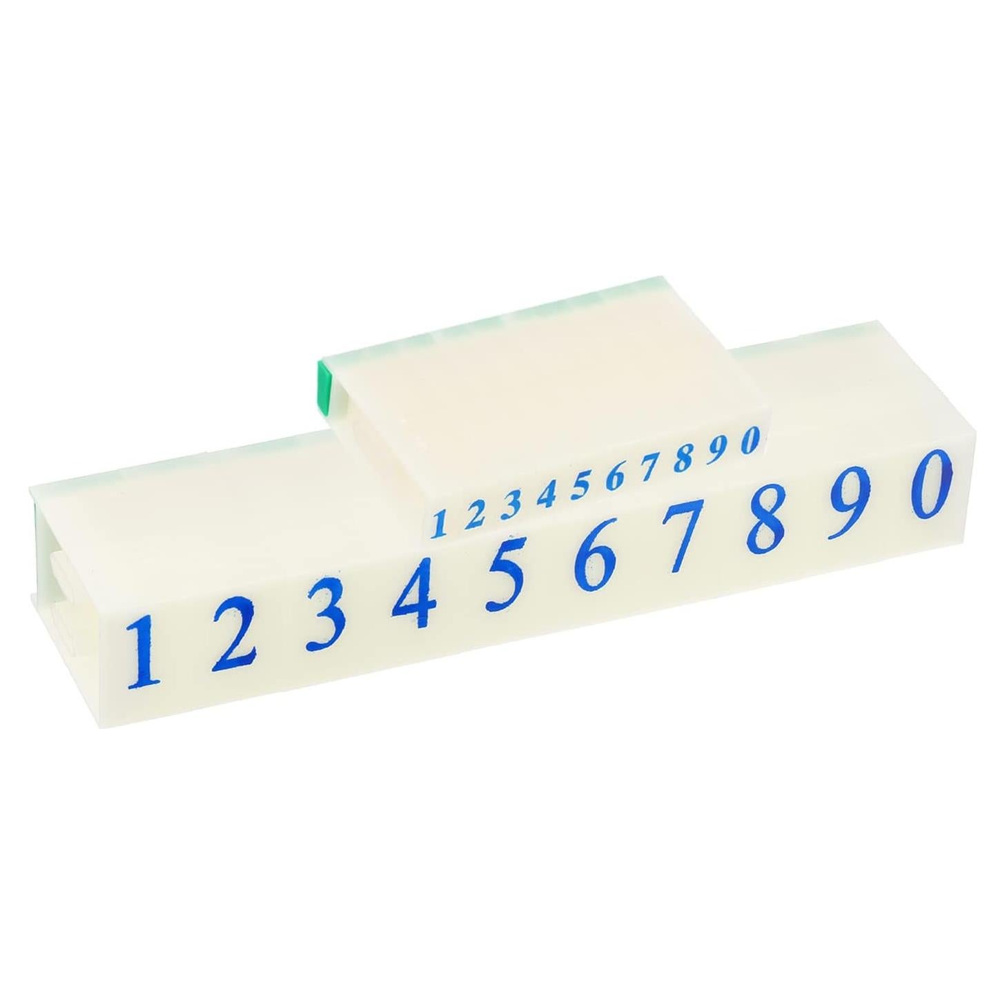 Sellos de Números PATIKIL 0-9, Tamaños 7x5mm y 17x11mm