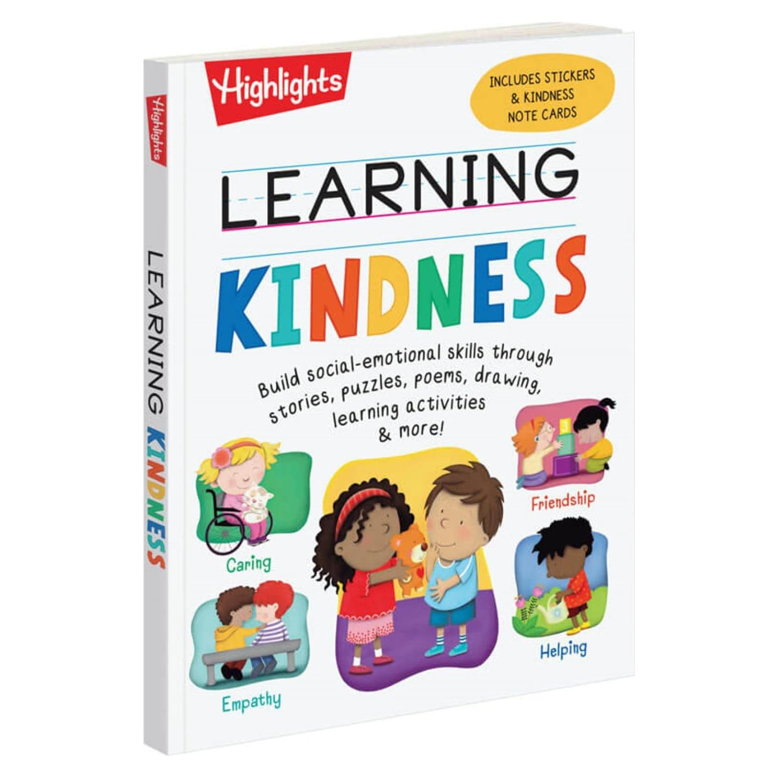Learning Kindness: Build Social-Emotional Skills Through Stories, Puzzles, Poems and More with Over 100 stickers in this 192-page Feelings Activity
