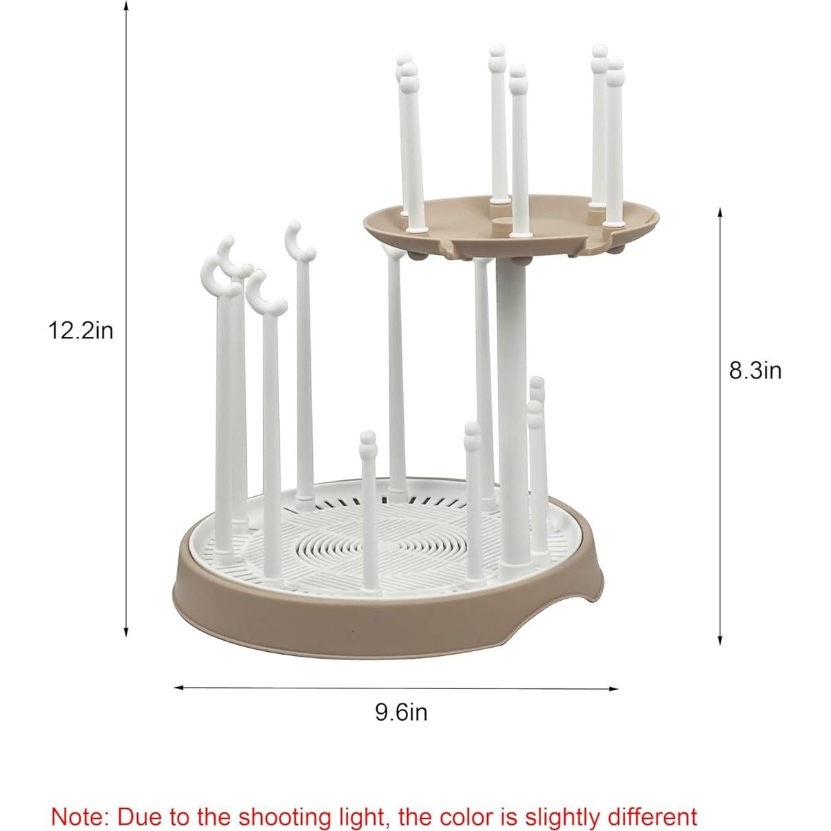 Soporte para Secar Biberones DIJIAMEIYA Doble Capa 16 Biberones