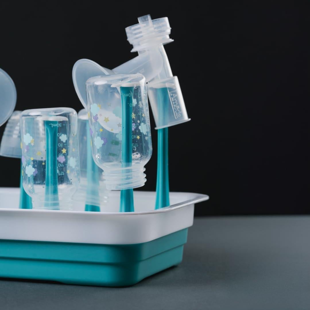 Secador de Biberones Zunee - Organizador Compacto Blanco 0.52 kg