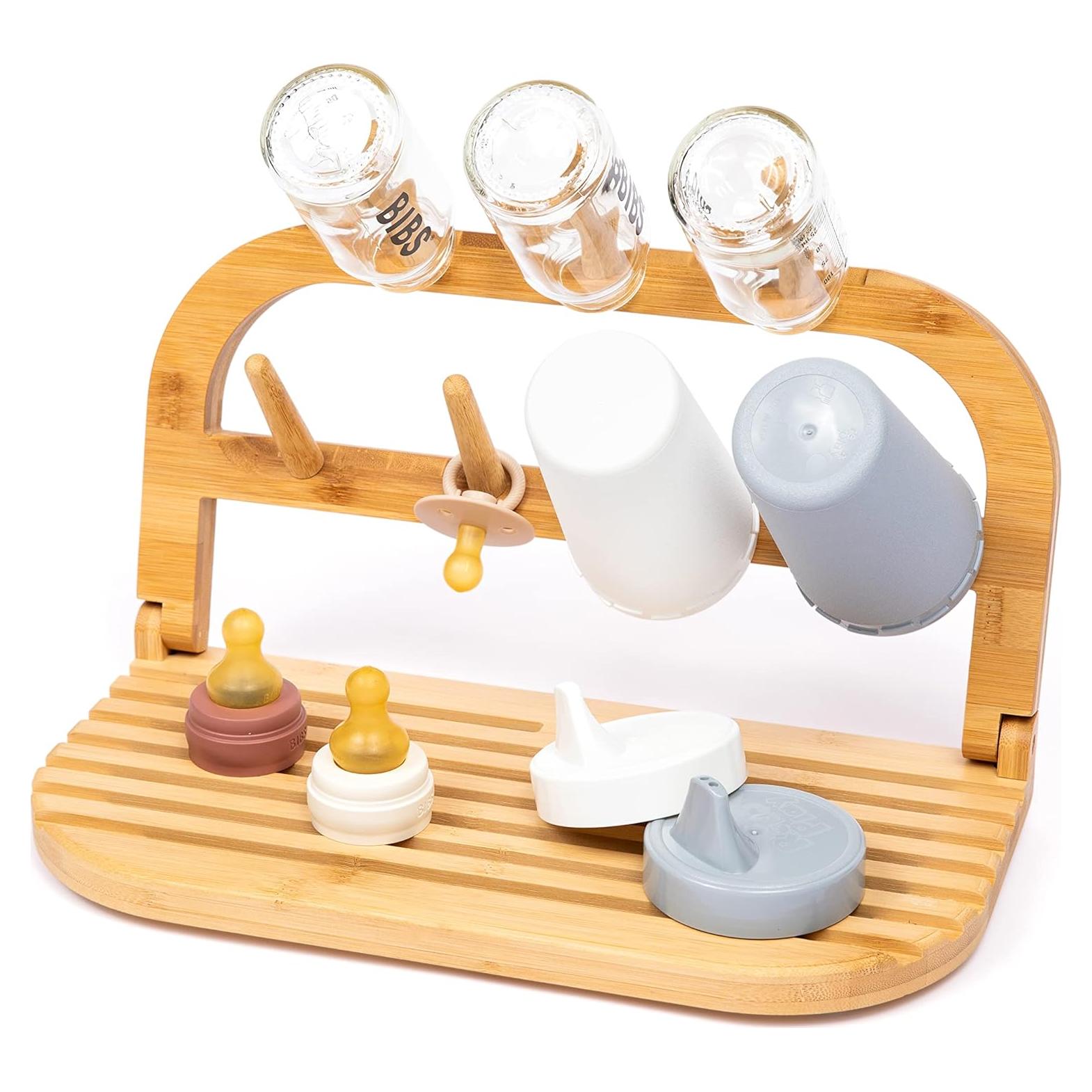 Soporte de Secado de Botellas de Bebé Temporada de Sydney - Bambú