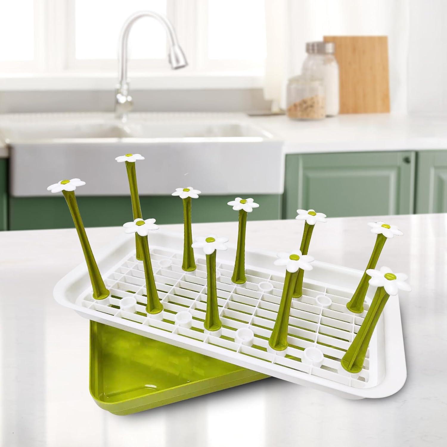 Soporte de Secado de Botellas FEXICHUJI Grande Desmontable