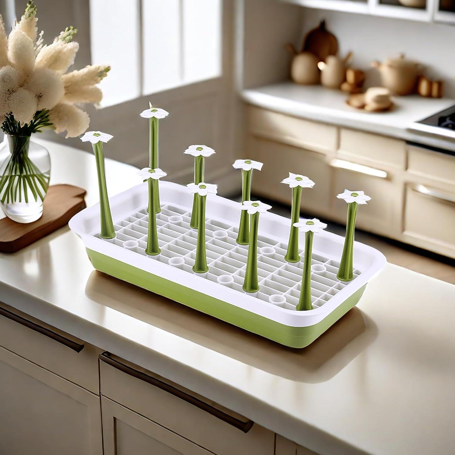 Soporte de Secado de Botellas FEXICHUJI Grande Desmontable