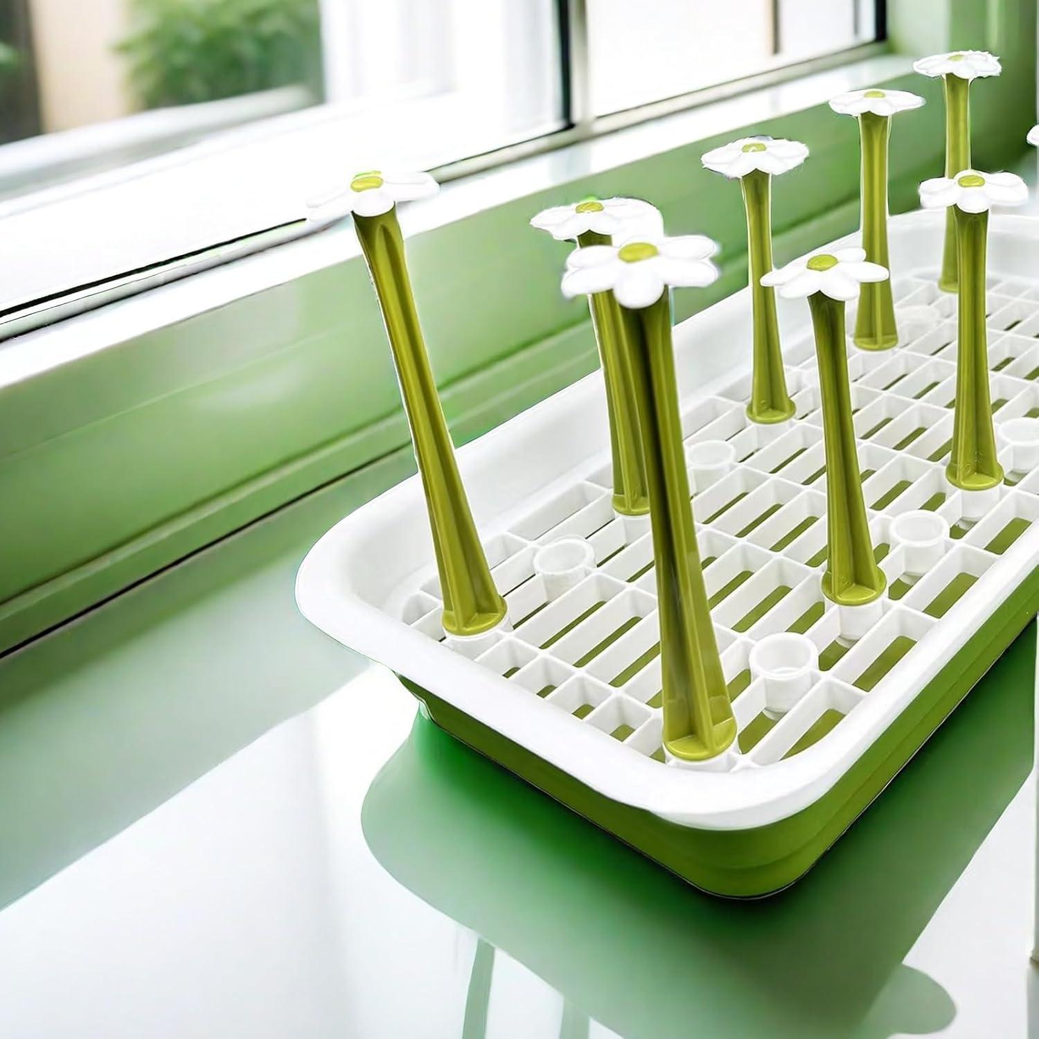 Soporte de Secado de Botellas FEXICHUJI Grande Desmontable