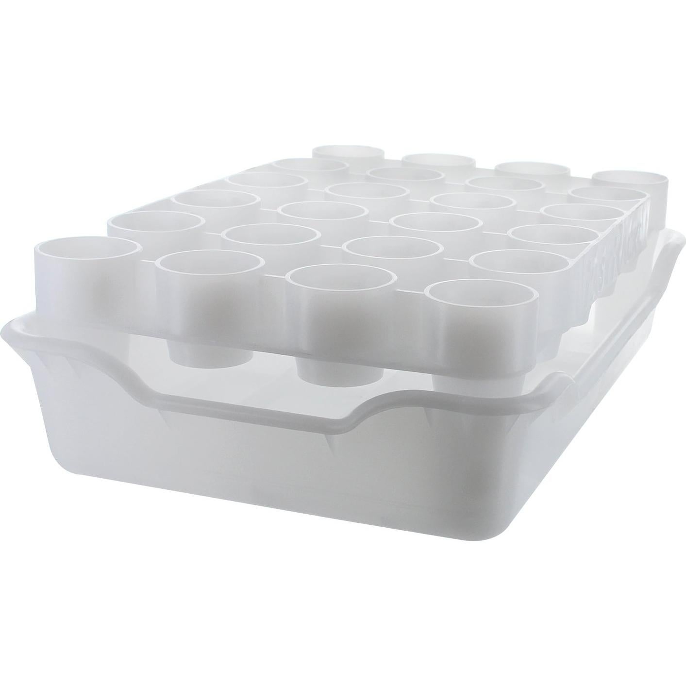 Soporte y bandeja para secar 24 botellas FastFerment - Apto lavavajillas