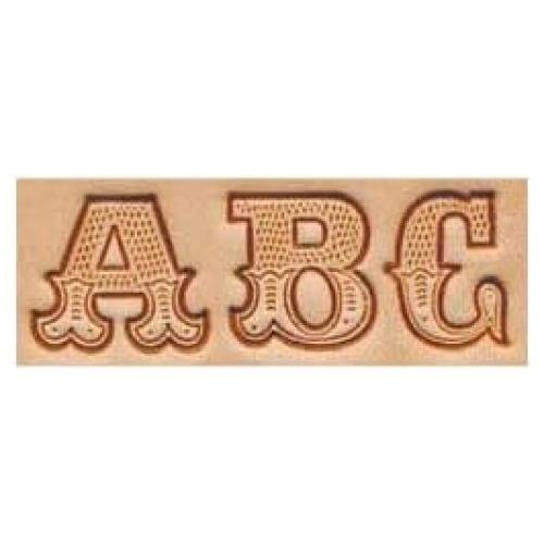 Juego de Alfabeto de Arte en Cuero Tandy Leather 19 mm